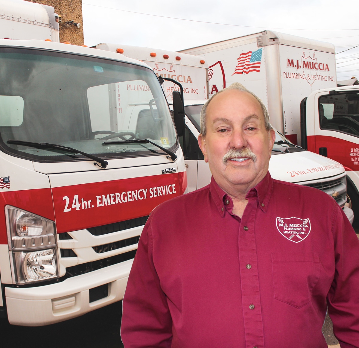 Mike Muccia founder and plumber